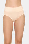 Zivame High Rise Full Coverage Tummy Tucker Hipster Panty (Pack of 2) - Multicolor — thumbnail 2